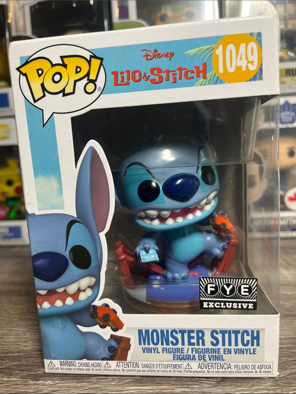 Funko Monster Stitch Vinyl Figure - Blue